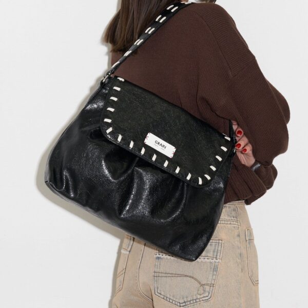 CIAOPANIC 精緻車線皮革波士頓包