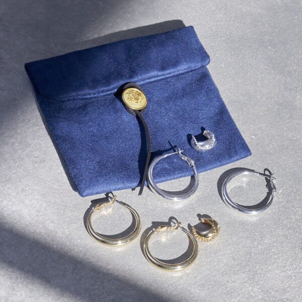 CIAOPANIC TYPY 【Palcro limited tera project】耳環 + 耳套套裝，附小袋