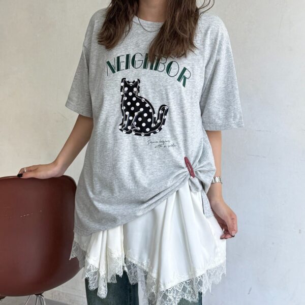 CPCM 美式棉質寬鬆T-shirt
